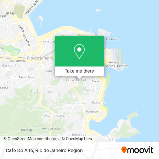 Café Do Alto map