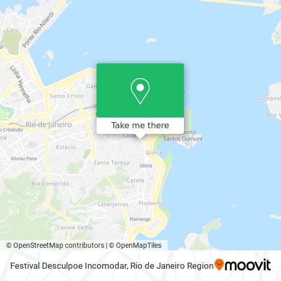 Festival Desculpoe Incomodar map
