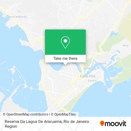 Reserva Da Lagoa De Araruama map