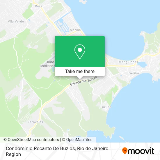 Condomínio Recanto De Búzios map