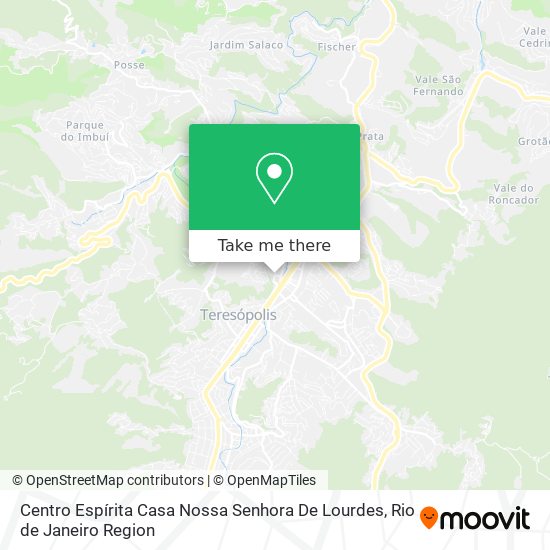 Centro Espírita Casa Nossa Senhora De Lourdes map