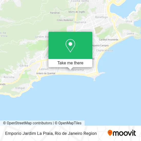 Emporio Jardim La Praia map