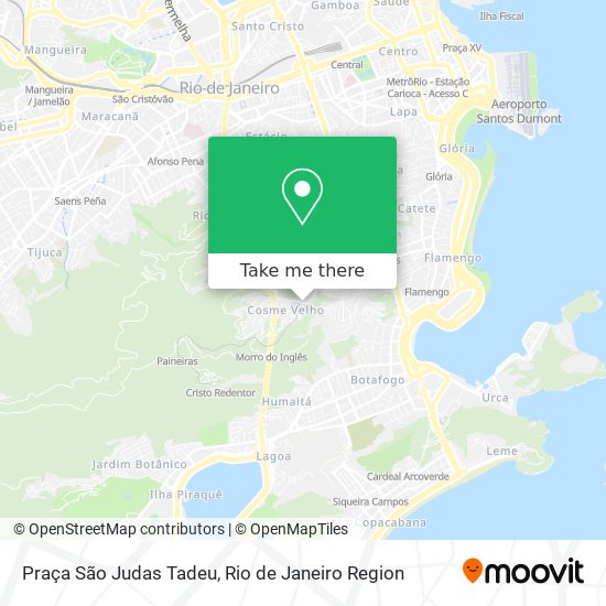 Praça São Judas Tadeu map