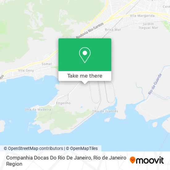 Companhia Docas Do Rio De Janeiro map