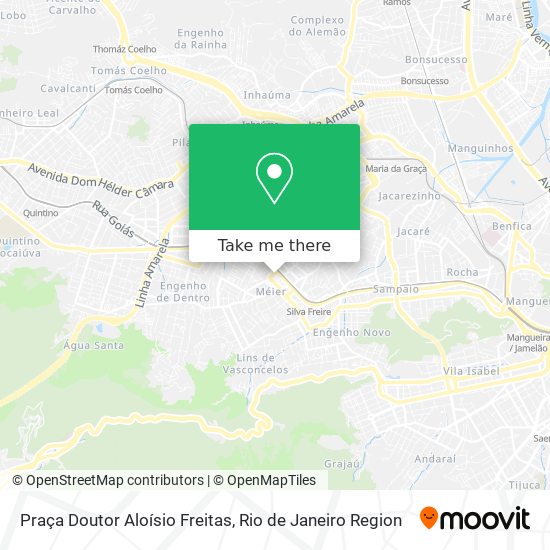Mapa Praça Doutor Aloísio Freitas