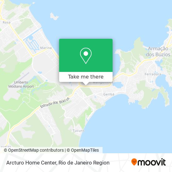 Arcturo Home Center map