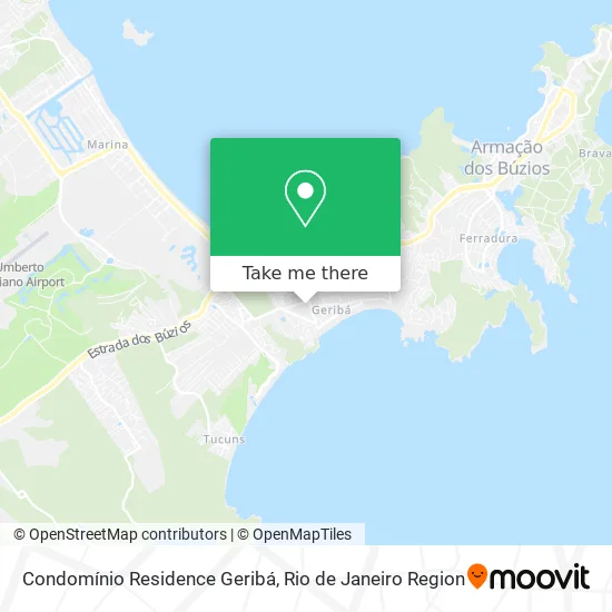 Condomínio Residence Geribá map