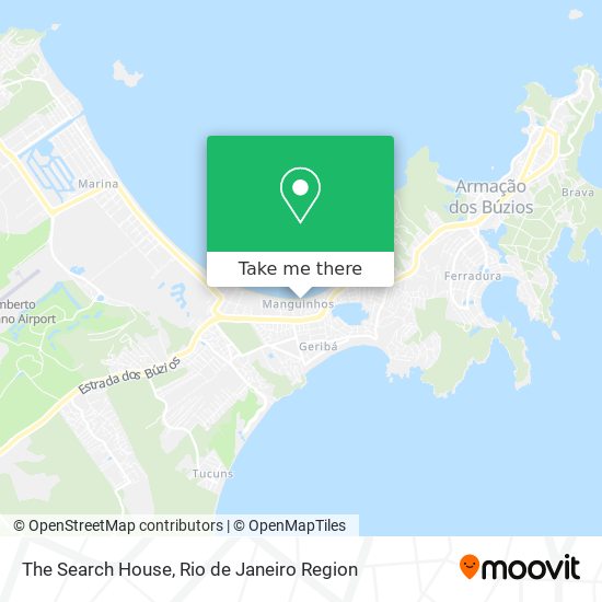 The Search House map