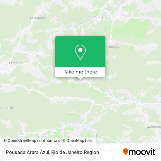 Pousada Arara Azul map