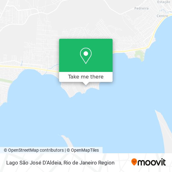 Lago  São José D'Aldeia map