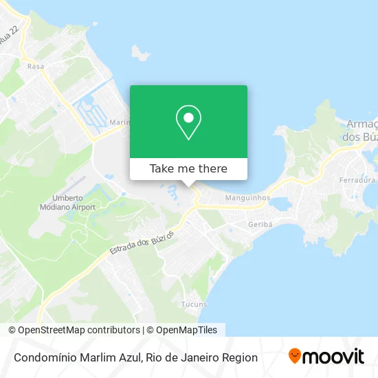 Condomínio Marlim Azul map