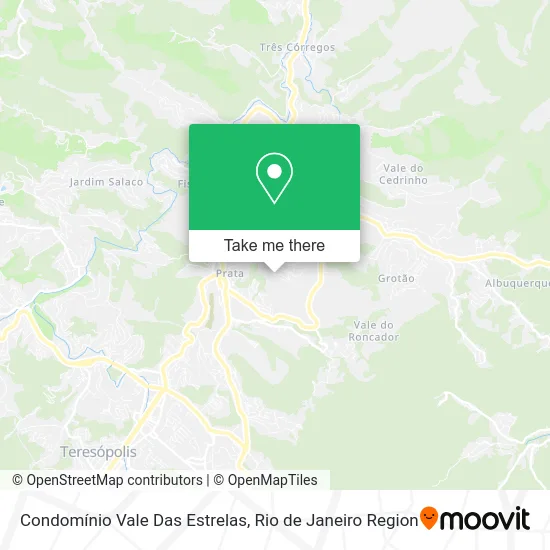Condomínio Vale Das Estrelas map