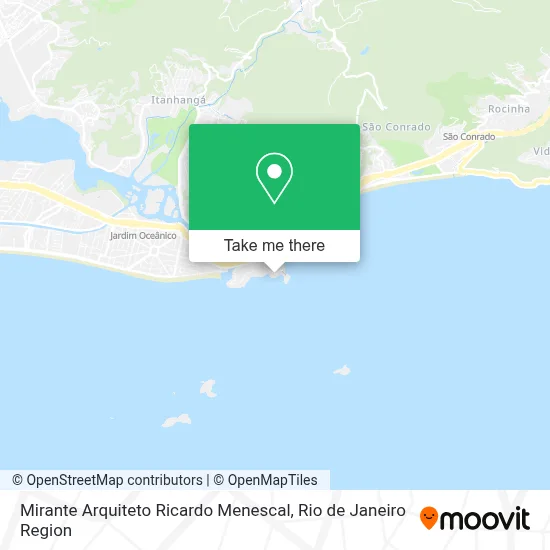 Mirante Arquiteto Ricardo Menescal map