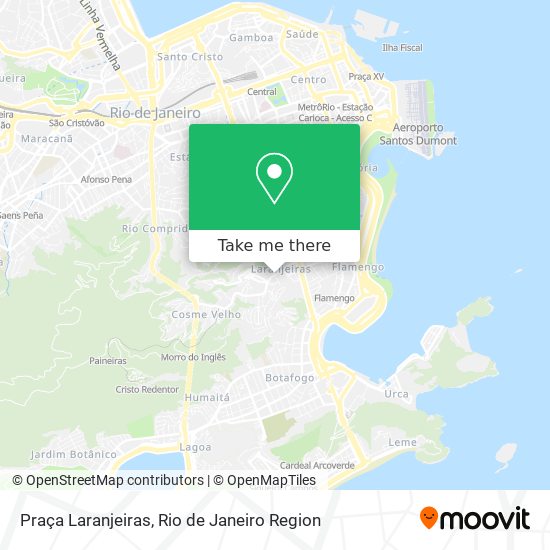 Mapa Praça Laranjeiras