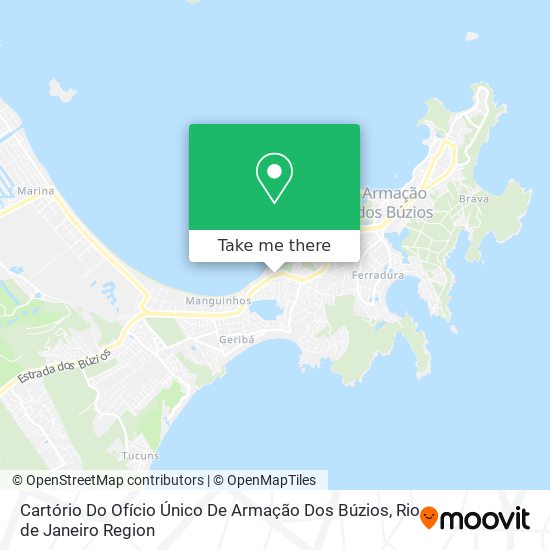 Cartório Do Ofício Único De Armação Dos Búzios map