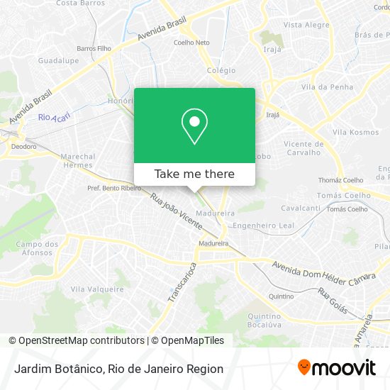 Jardim Botânico map