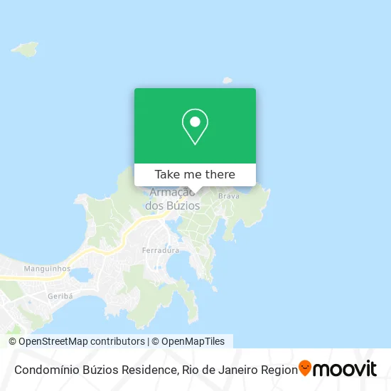 Condomínio Búzios Residence map