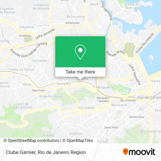 Clube Garnier map