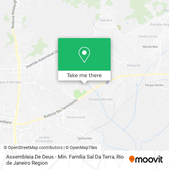 Assembleia De Deus - Min. Família Sal Da Terra map