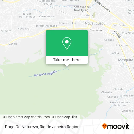 Poço Da Natureza map