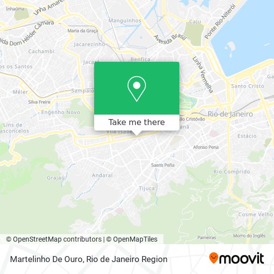 Martelinho De Ouro map