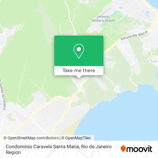 Condomínio Caravela Santa Maria map