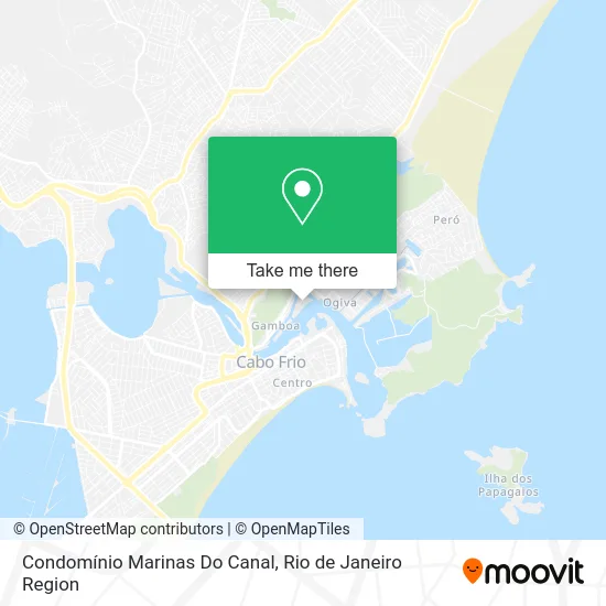 Condomínio Marinas Do Canal map