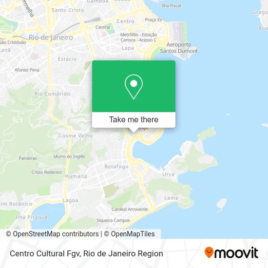 Centro Cultural Fgv map