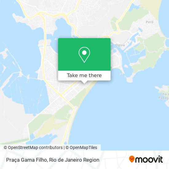 Mapa Praça Gama Filho