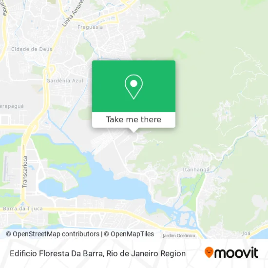 Edificio Floresta Da Barra map
