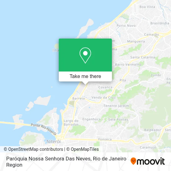 Paróquia Nossa Senhora Das Neves map