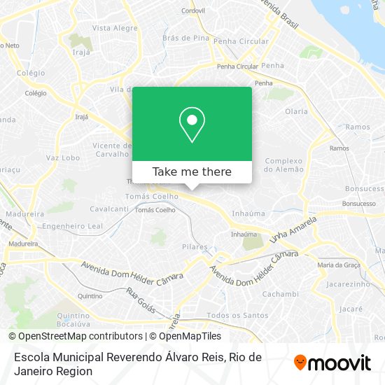 Escola Municipal Reverendo Álvaro Reis map