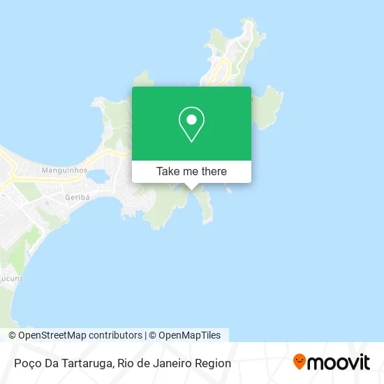 Poço Da Tartaruga map