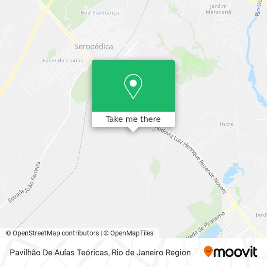 Mapa Pavilhão De Aulas Teóricas