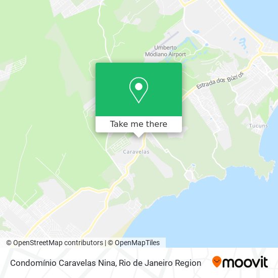 Mapa Condomínio Caravelas Nina
