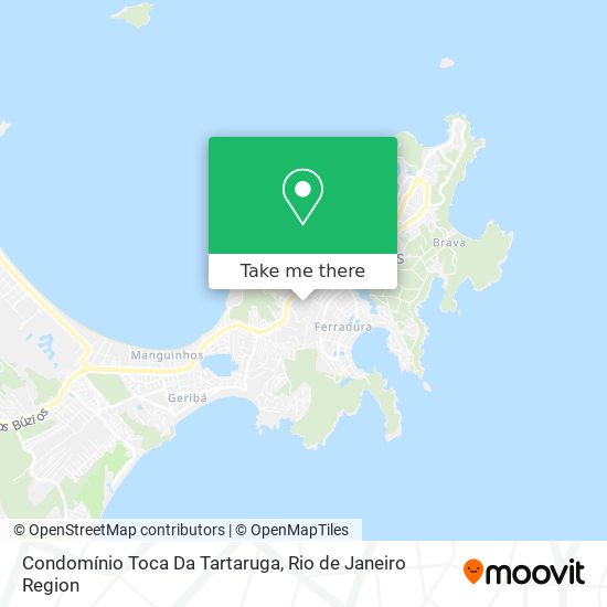 Mapa Condomínio Toca Da Tartaruga