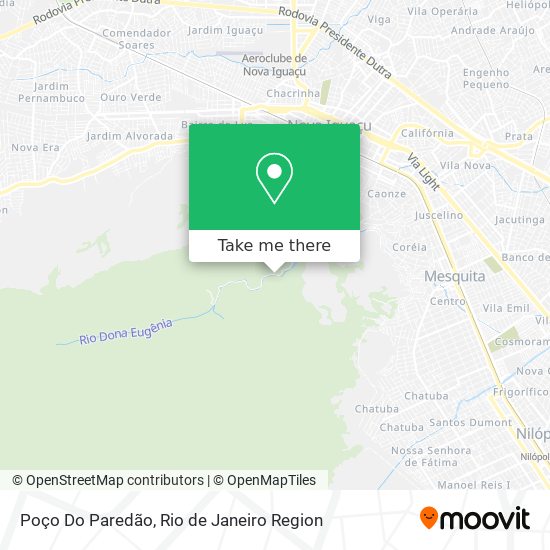 Poço Do Paredão map