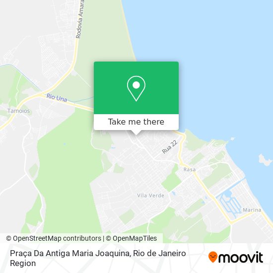 Praça Da Antiga Maria Joaquina map