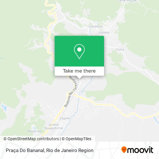 Praça Do Bananal map