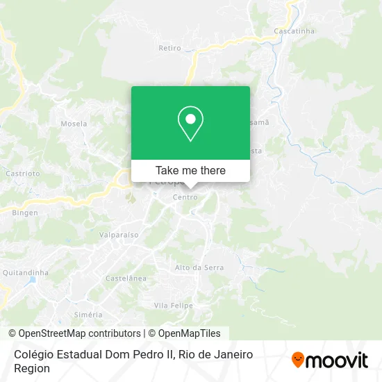 Colégio Estadual Dom Pedro II map