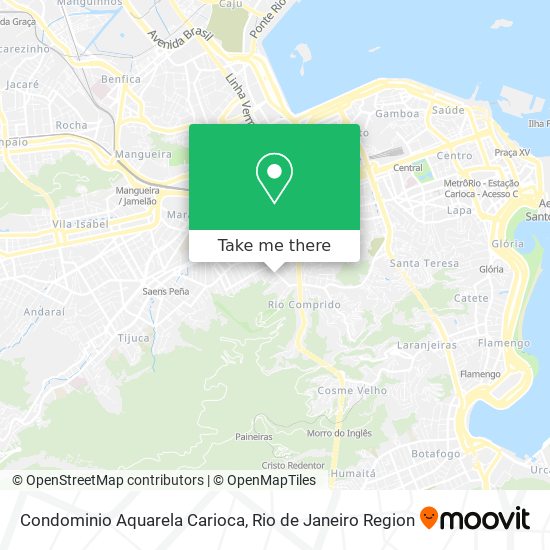 Condominio Aquarela Carioca map