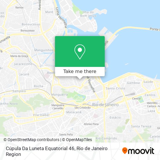 Cúpula Da Luneta Equatorial 46 map