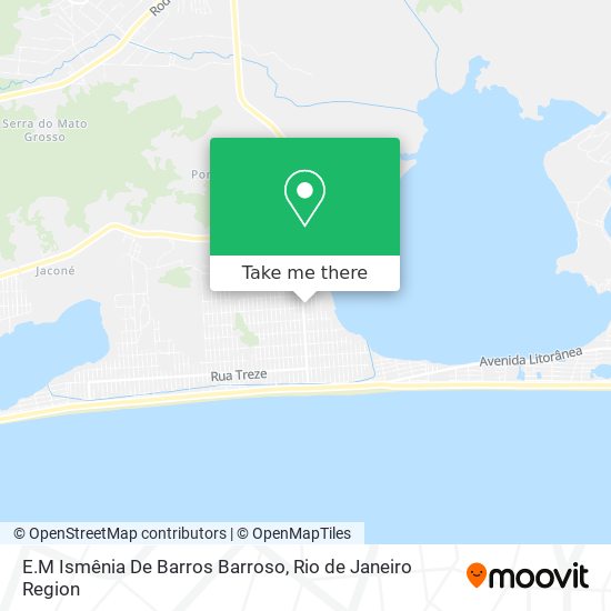 E.M Ismênia De Barros Barroso map