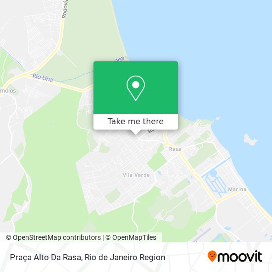 Praça Alto Da Rasa map