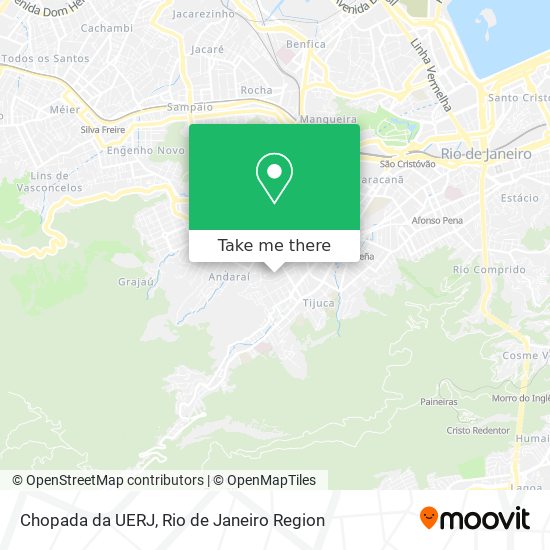 Chopada da UERJ map