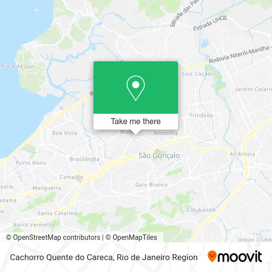 Cachorro Quente do Careca map