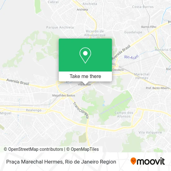 Praça Marechal Hermes map