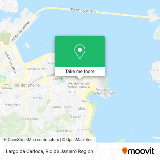 Largo da Carioca map