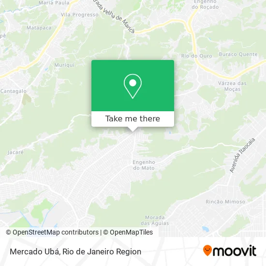 Mercado Ubá map
