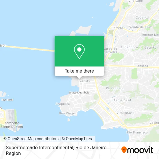 Supermercado Intercontinental map